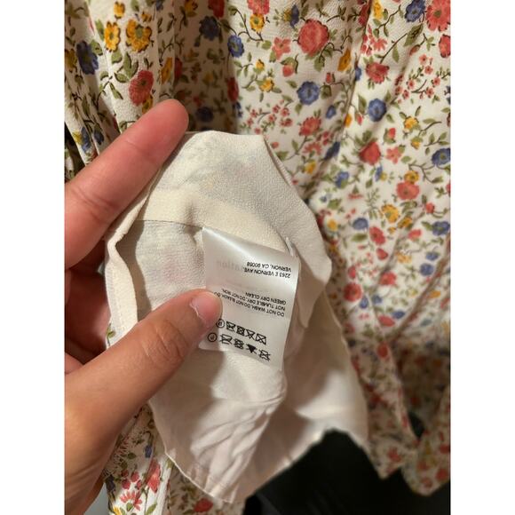 NWOT REFORMATION Cammi Mini Dress in Ronan Size 2 - Picture 11 of 12